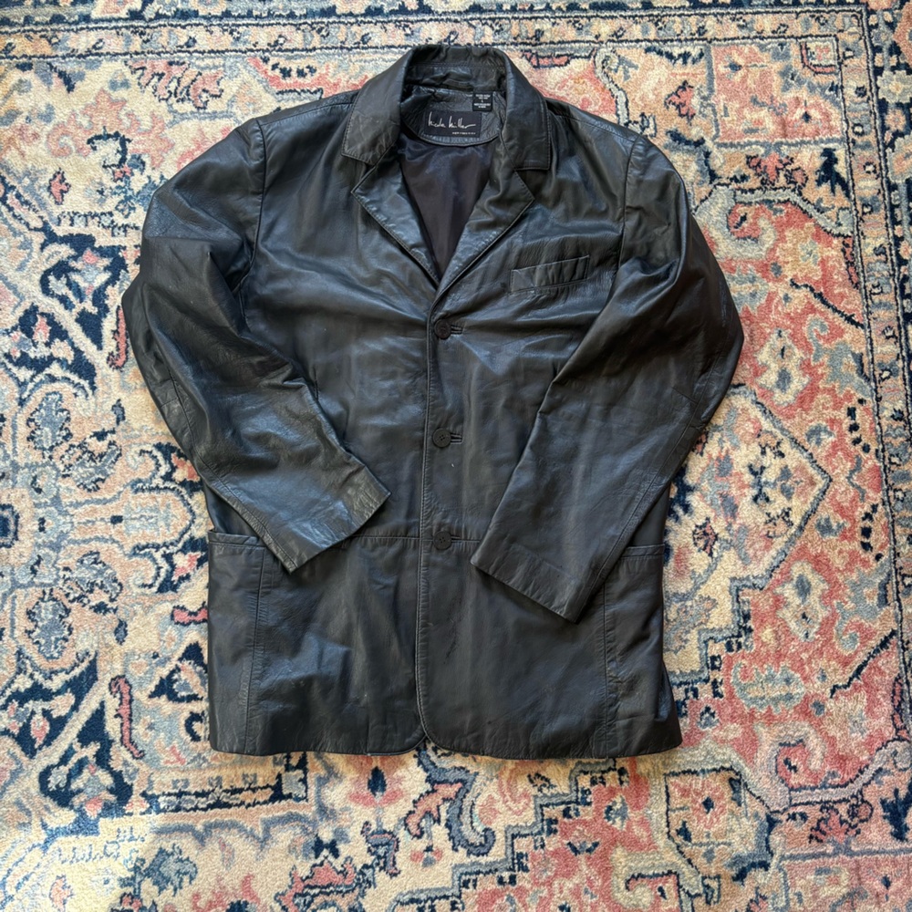 Nicole Miller Leather Jacket